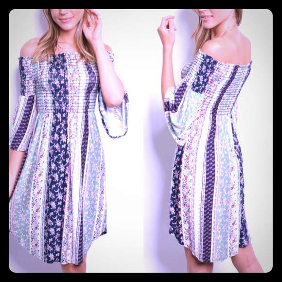 BOUTIQUE Dresses & Skirts - NWOT SUPER SEXY BOHO SEXY FLATTERING DRESS! NEW!